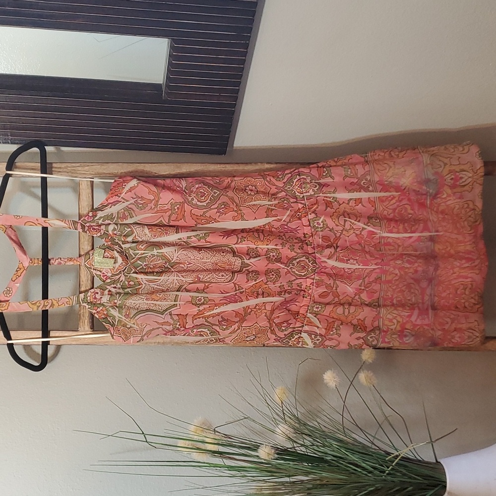 Johnny Martin Women's  Floral Racerback Dress Size: 11